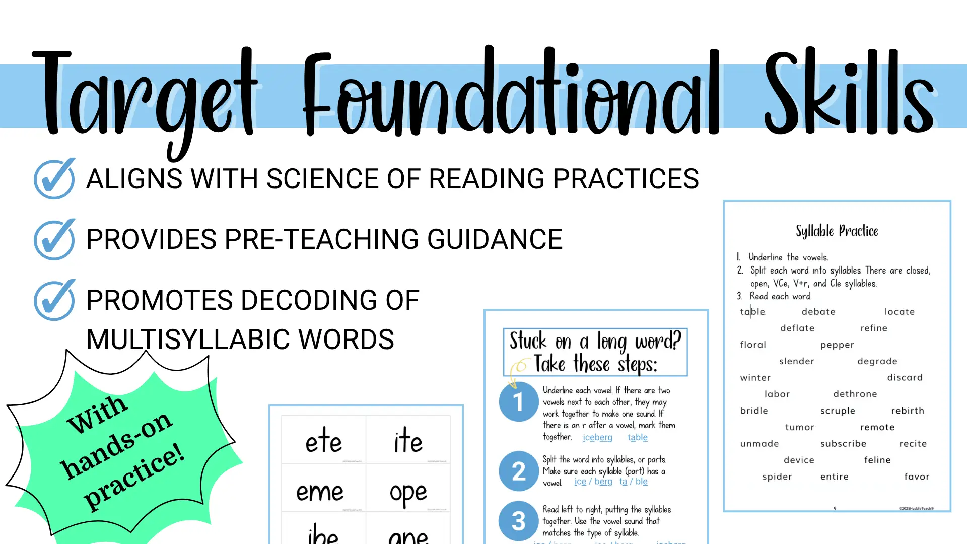 VCe, V+r, Cle Syllables - Image 5