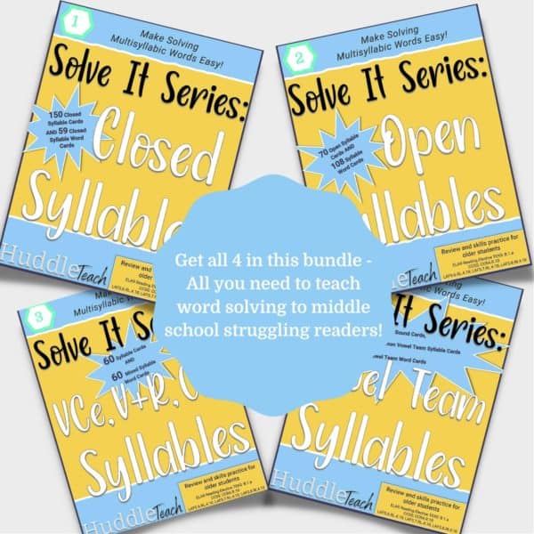 syllable types for middle school