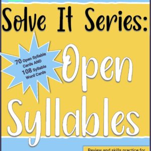 open syllables pdf
