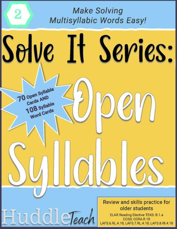 open syllables pdf