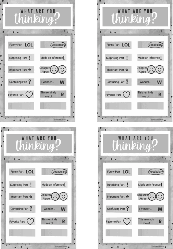 think marks mini pages