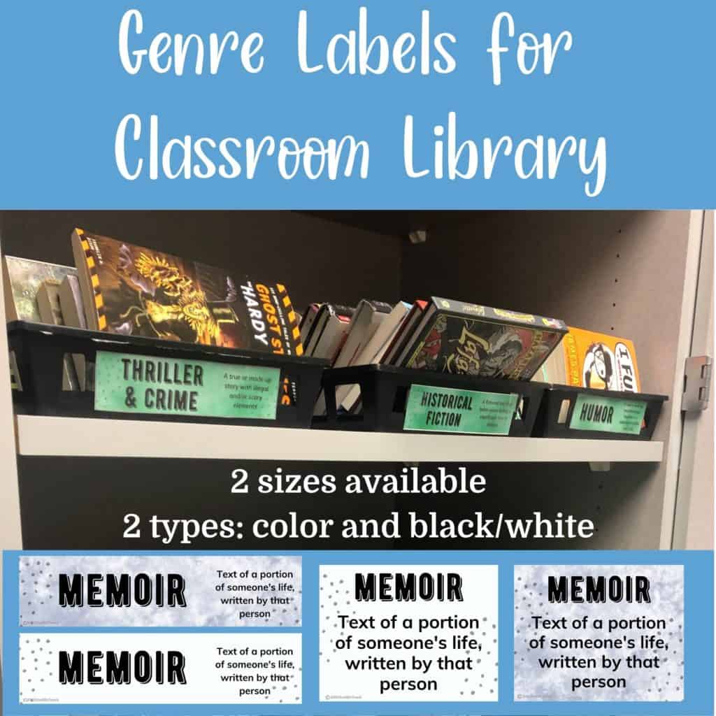 genre-labels-for-classroom-library-huddleteach