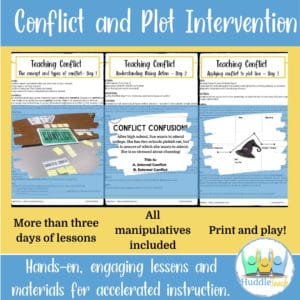conflict and plot intervention cover