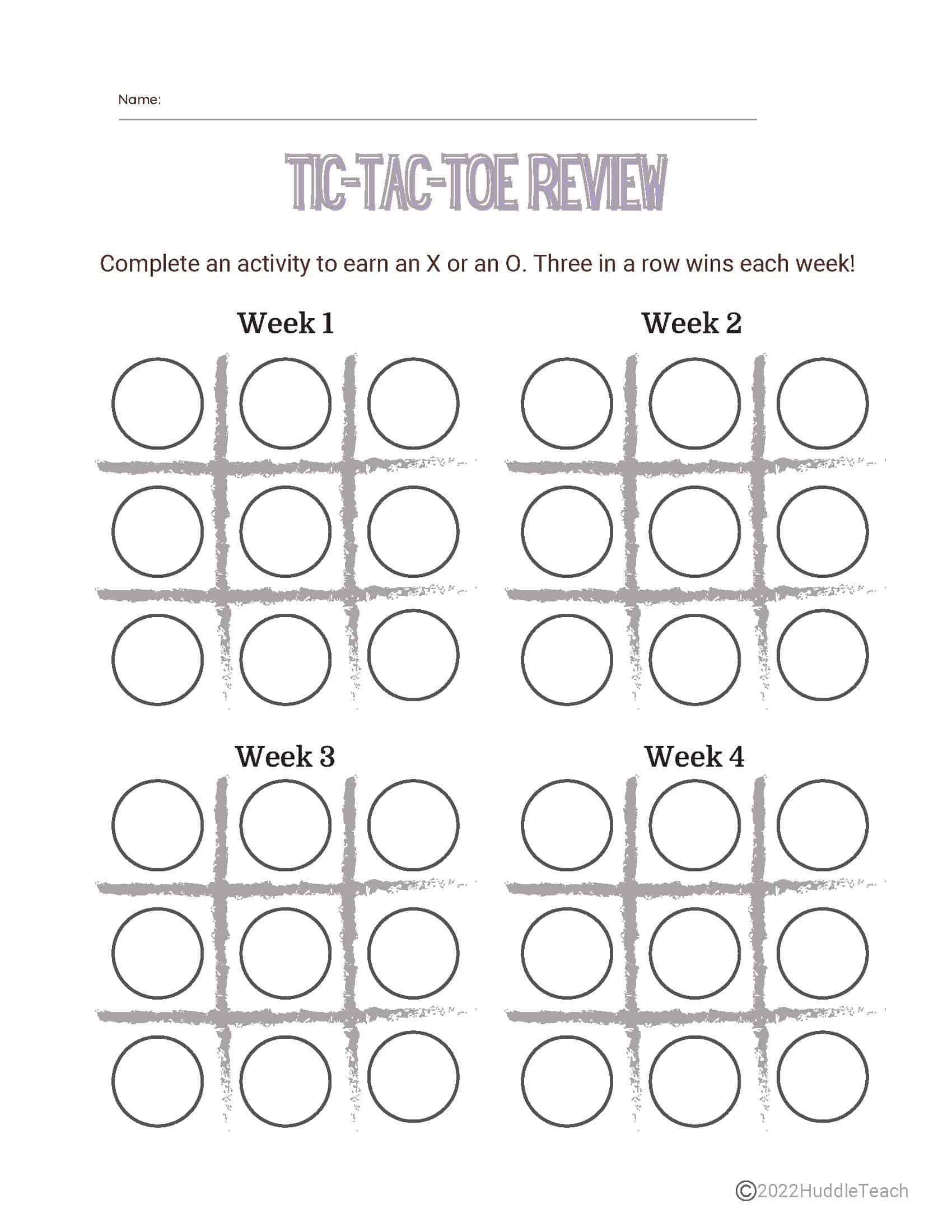 The Many Names of Tic-Tac-Toe