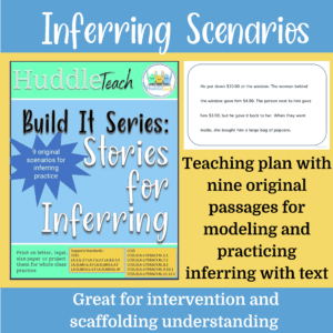 decorative cover for inferring practice worksheets