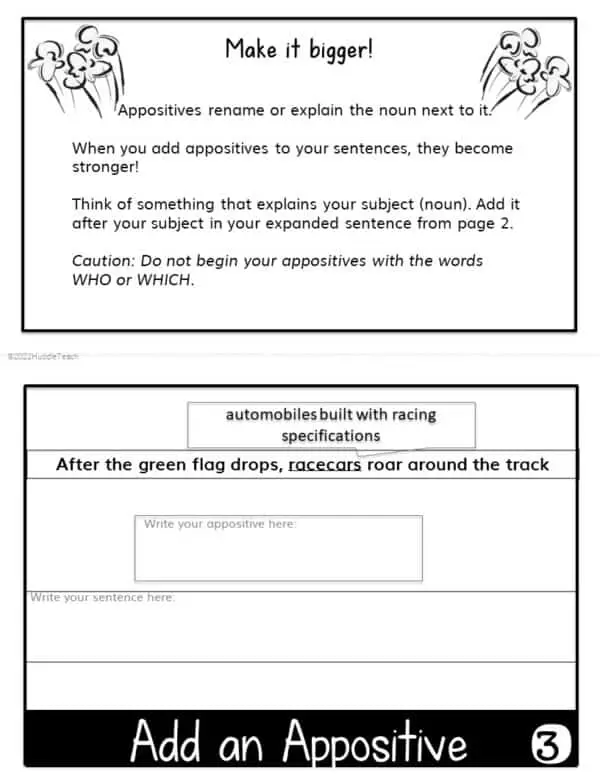 Exploding Sentences - Developing Advanced Sentences - Image 3