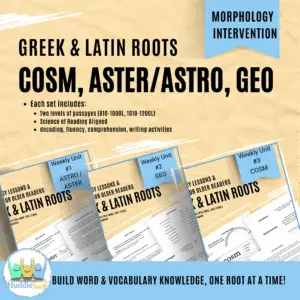 Greek & Latin Bases - Space and Earth (ASTRO/ASTER, COSM, GEO)
